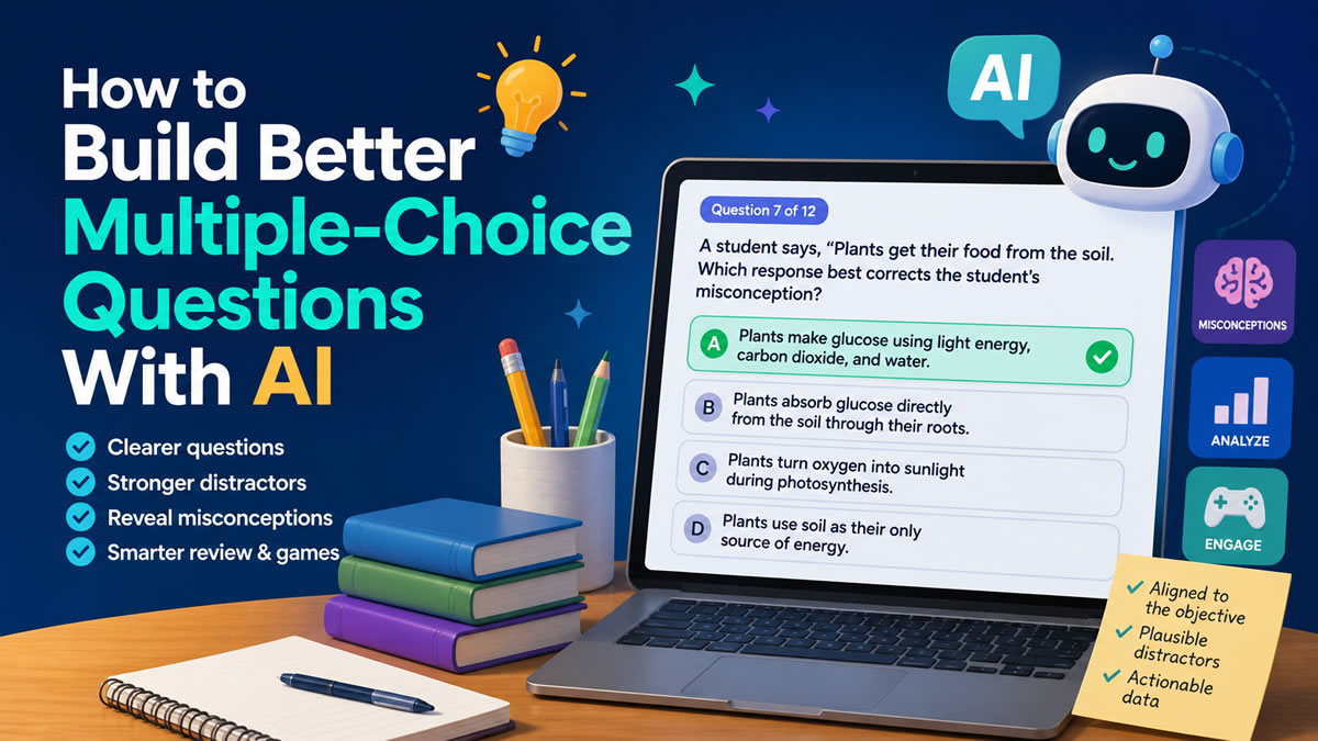 Build Better Multiple-Choice Questions With AI