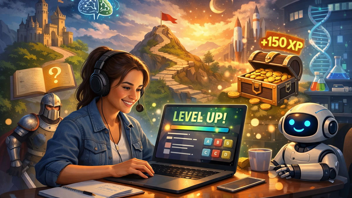 Personalized Learning Adventures With AI Games