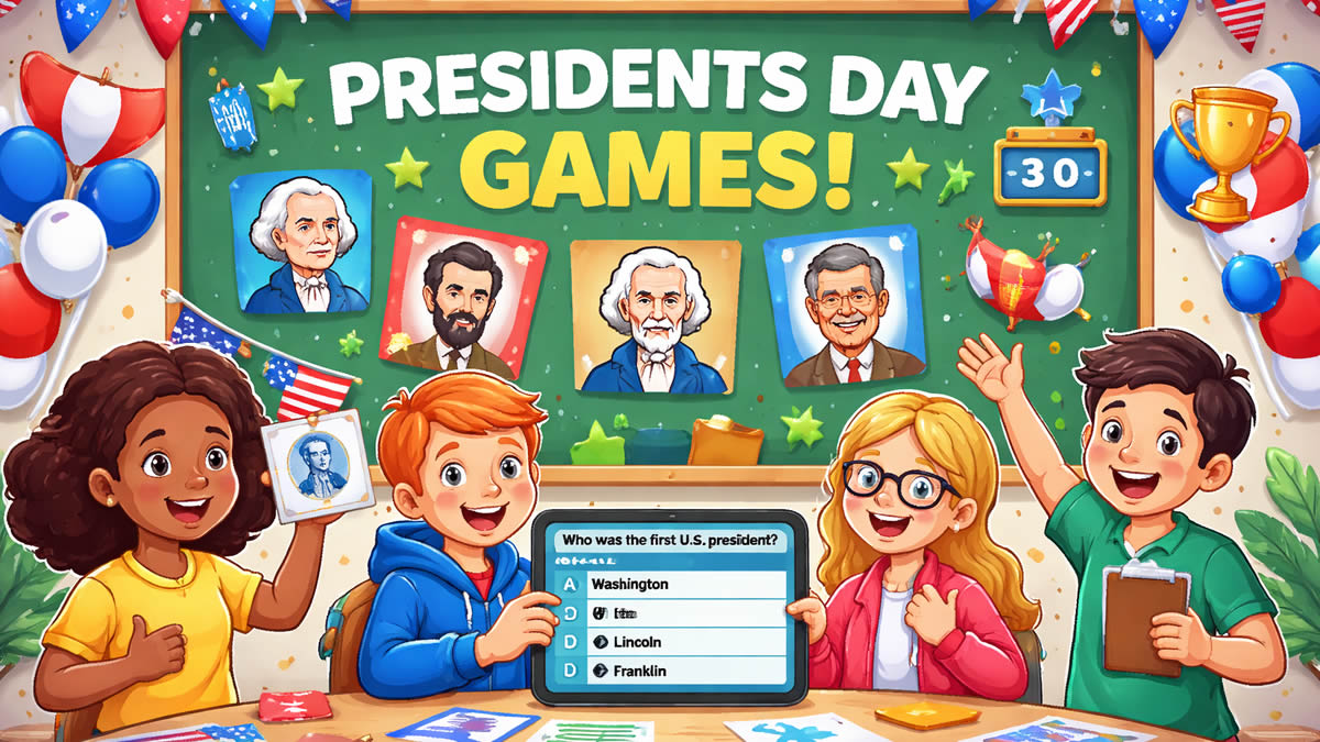 Presidents Day Classroom Games (That Don’t Feel Like Work)
