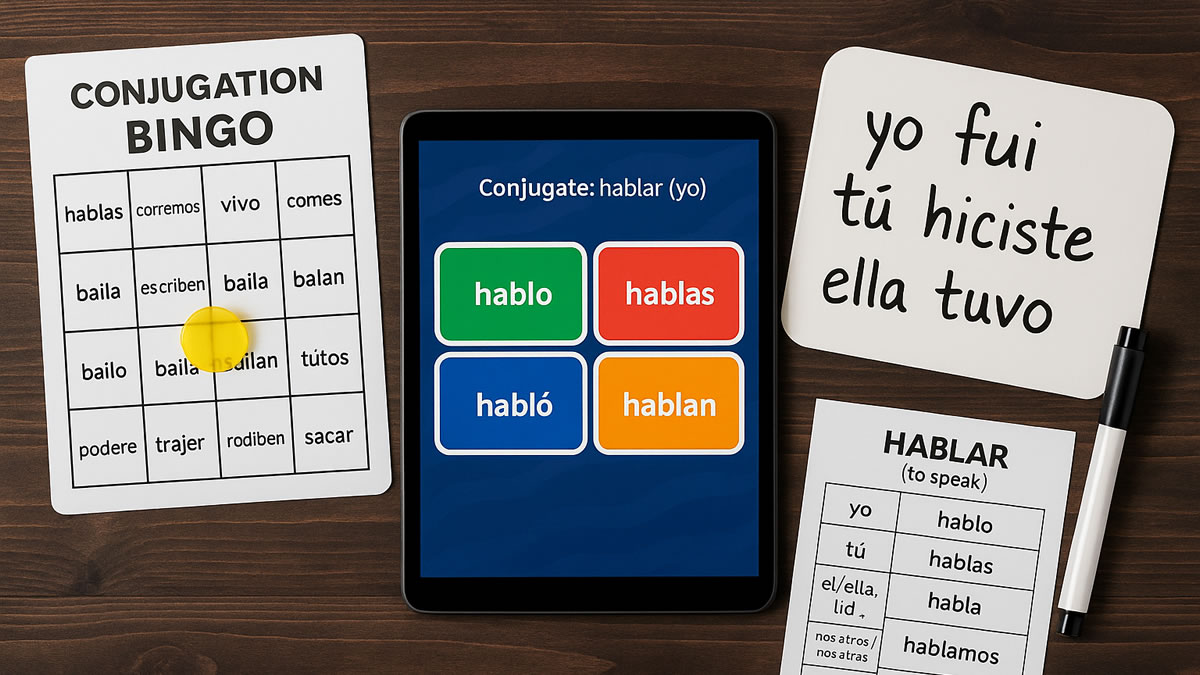 Spanish Verb Conjugation Games: Make Practice Fun & Effective