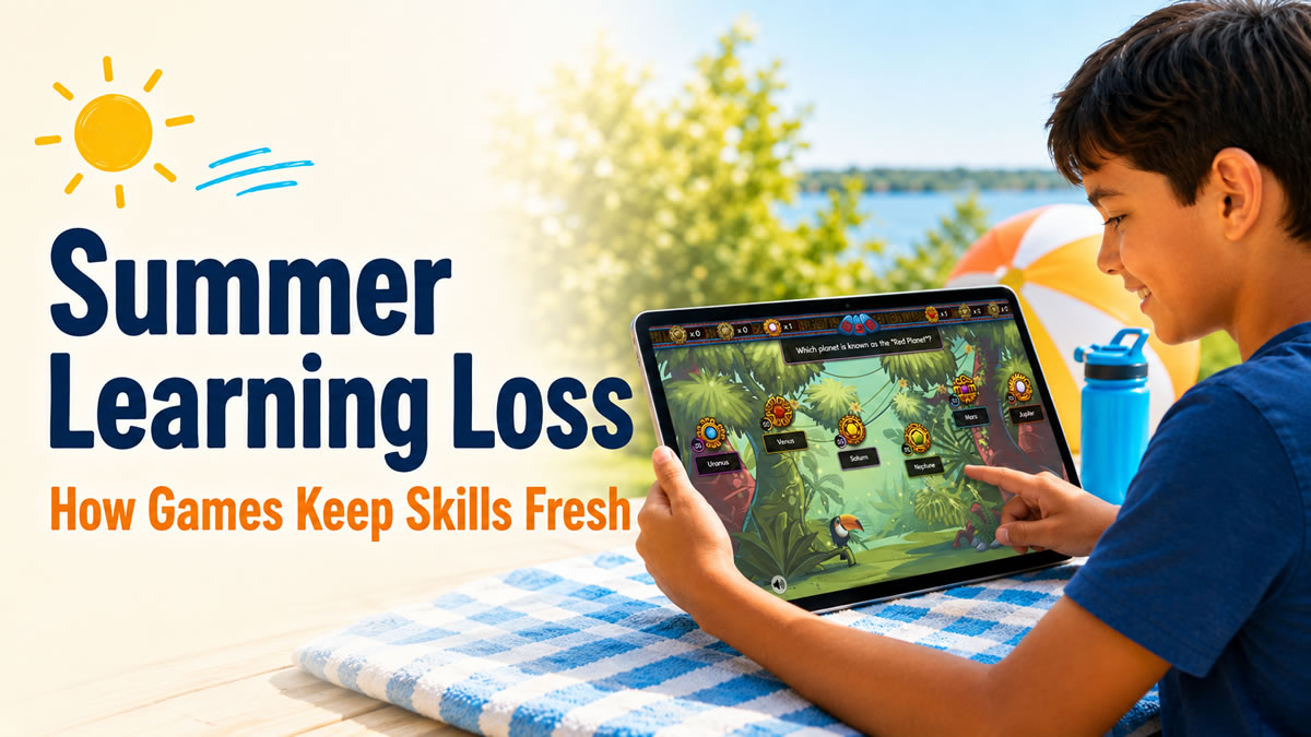 Summer Learning Loss: Keep Skills Fresh With Games