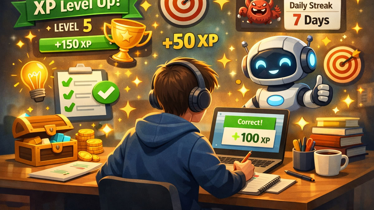 Why Gamified Studying Works With AI